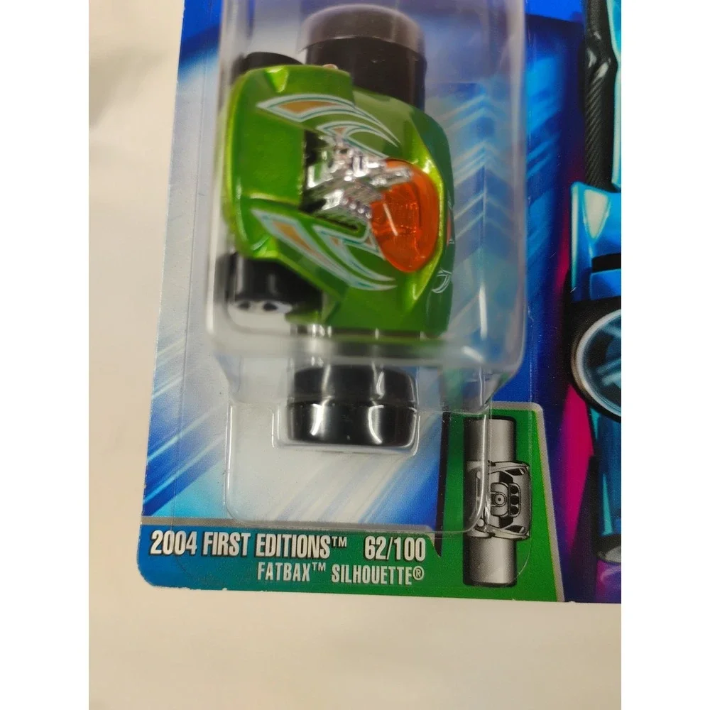 2004 Hot Wheels‎ First Editions Fatbax Silhouette 62/100 062 Big Wheel